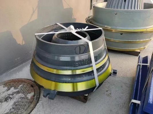 EN124 Estándar CS440 Forro de cuenco de mantel OEM Partes de repuesto para accesorios de trituradoras de conos