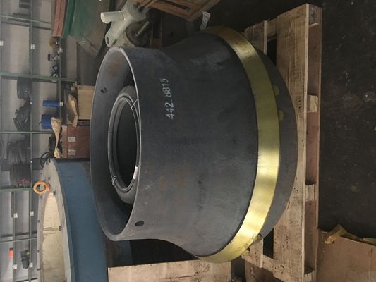 Las piezas de acero de alto manganeso dibujos para CS420 Cone Crusher Concave Mantle Bowl Liner