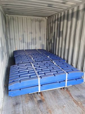 Partes de desgaste duraderas y resistentes al desgaste para maquinaria de minería