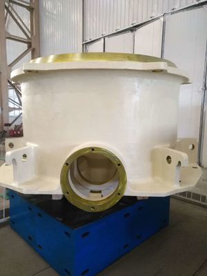Cuadro principal de acero al carbono forjado para el mecanizado de trituradoras HP300 si es necesario tratamiento de superficie