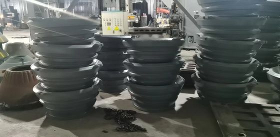 Mantel y Cóncavo para trituradora de cono partes de desgaste Peso de la placa KG 1000 Diseño duradero