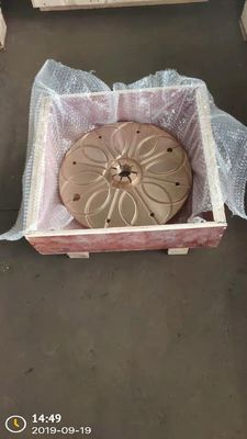 Arenas finas fundidas rodamiento de empuje de bronce liso para los productos minerales de la trituradora de conos GP500