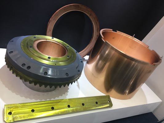 Piezas de repuesto para trituradoras GP300 Arbusto excéntrico de acero de aleación de bronce para equipos de cantera