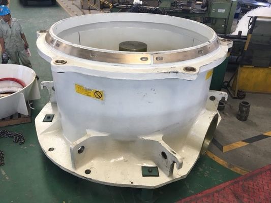 Proceso de forja y mecanizado para HP100 MAIN Cuadro de ensamblaje de piezas de repuesto de trituradora de cono