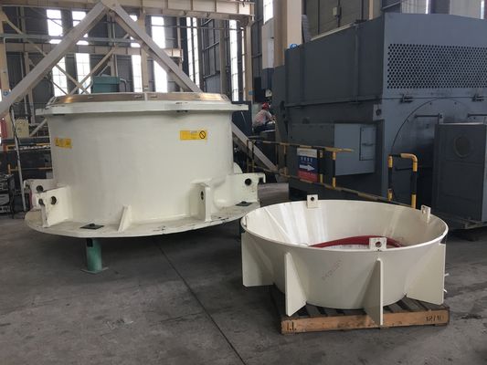 Proceso de forja y mecanizado para HP100 MAIN Cuadro de ensamblaje de piezas de repuesto de trituradora de cono