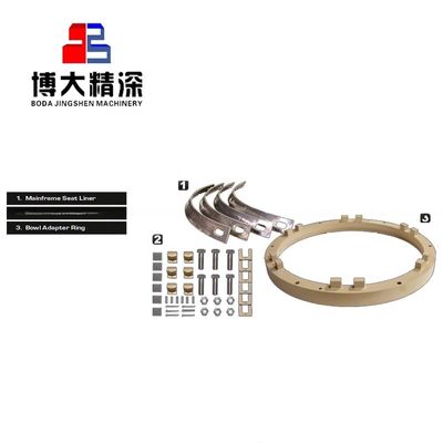 EN124 Fabricación de piezas de forja estándar HP100 asiento del marco principal del triturador de cone