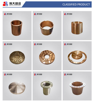 HP200 Piezas de triturador de bronce Cabeza superior inferior Bushing Cone triturador de piezas de repuesto para acero