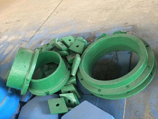 Tubo de alimentación de cromo para trituradora de cono de piedra VSI Trituradora de minería Partes de desgaste duraderas