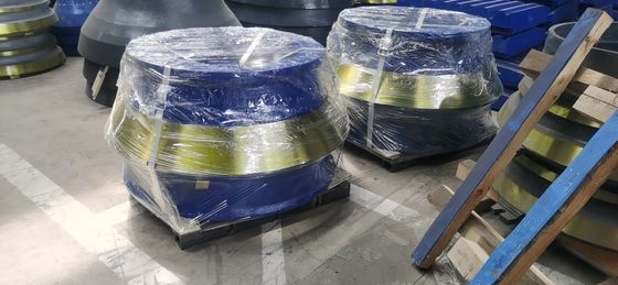Liner de cuenco de manto de acero de alto manganeso para OEM Cone Crusher Parts de desgaste de fundición de minería