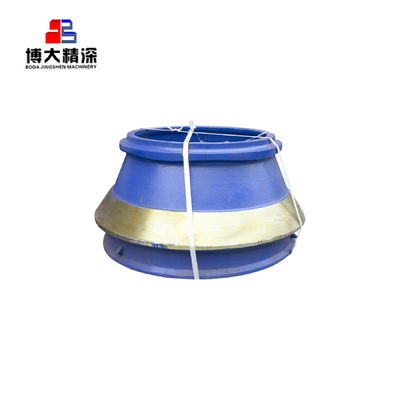 Maquinaria para la minería de acero con alto contenido de manganeso piezas de triturador de cono forro de cuenco para repuestos