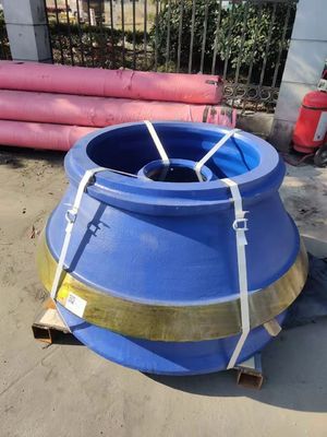 Maquinaria para la minería de acero con alto contenido de manganeso piezas de triturador de cono forro de cuenco para repuestos
