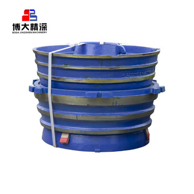 EN124 Standard Mantle Stone Cone Crusher Parts Wear Bowl Liner Caliente en venta