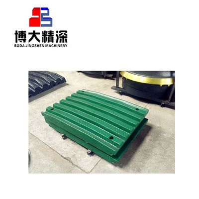 Partes de placas de mandíbula para trituradoras de cono de piedra Proceso de forja Mecanizado Tratamiento de superficie