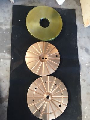 OEM Rodamiento de empuje para maquinaria de minería Fabricación de trituradora de conos Piezas de repuesto de bronce