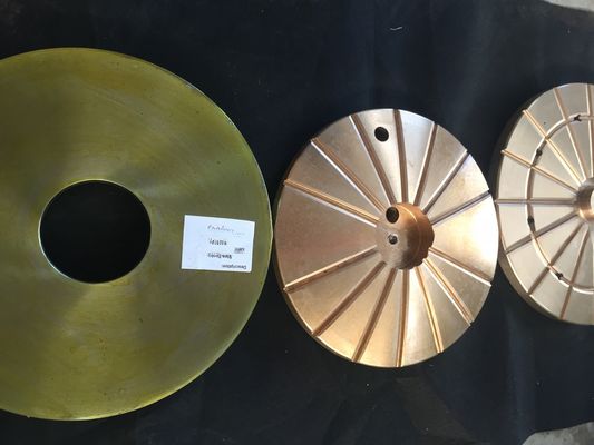 OEM Rodamiento de empuje para maquinaria de minería Fabricación de trituradora de conos Piezas de repuesto de bronce