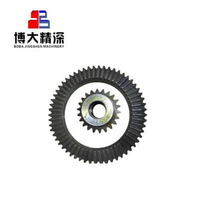 Par de engranajes de accionamiento de peso de 100 kg para trituradora de conos de piedra minera de trabajo pesado