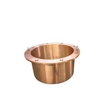 Piezas de repuesto de bronce para maquinaria de minería, fabricación, trituradora de conos, trituradora de cabezas inferiores