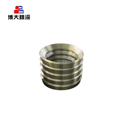 Componentes de trituradora de cono de la serie HP partes Anillo de quema con acero al carbono estándar EN124