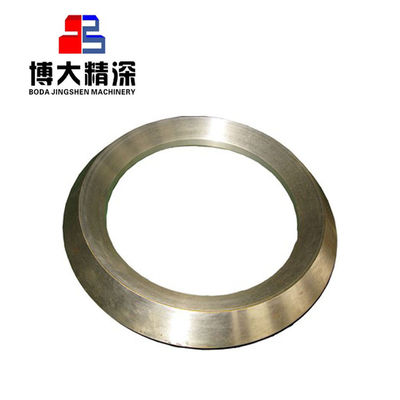 Componentes de trituradora de cono de la serie HP partes Anillo de quema con acero al carbono estándar EN124