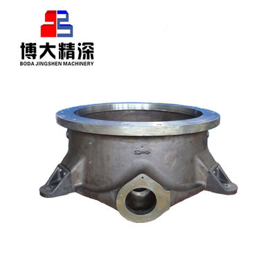 Cuadro principal 1033781826 en acero al carbono para piezas de repuesto de trituradora de conos OEM aceptable