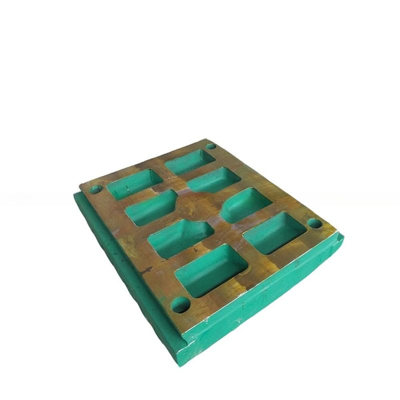 Material resistente al desgaste Placa de mandíbula para trituradora de mandíbula C125 Partes de repuesto en minería de mineral