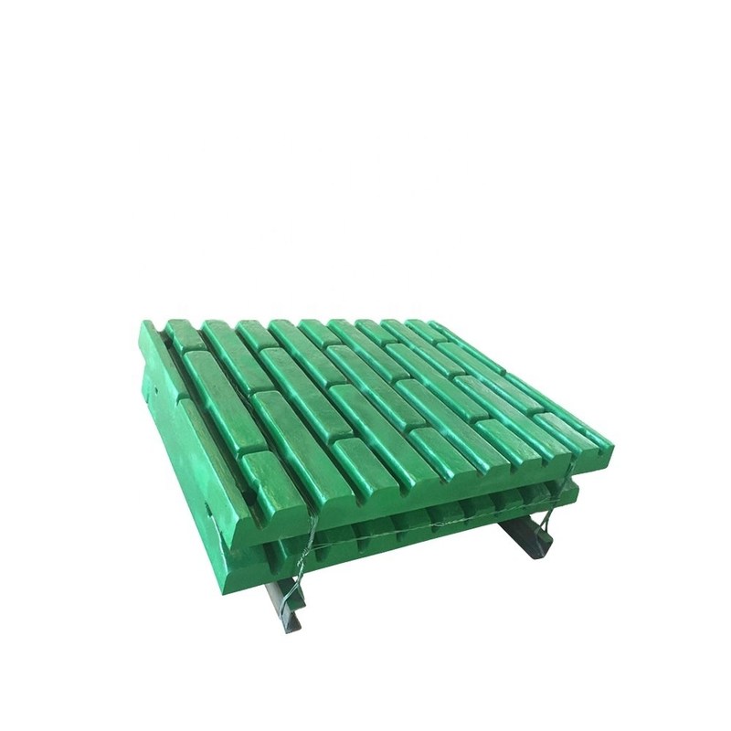 Placa de mandíbula de acero de alto manganeso ventajosa para piezas de repuesto de triturador de mandíbula Peso 1000KG