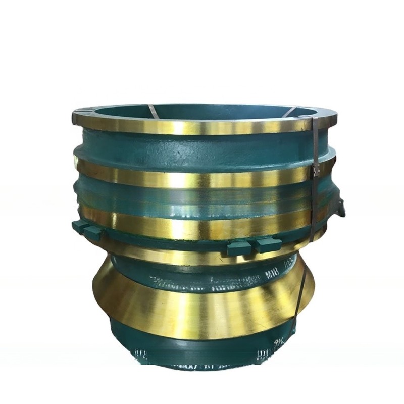 Rango de venta de 1000KG en todo el mundo GP220 Cuenco de forro para trituradora de conos partes de desgaste Cóncavo