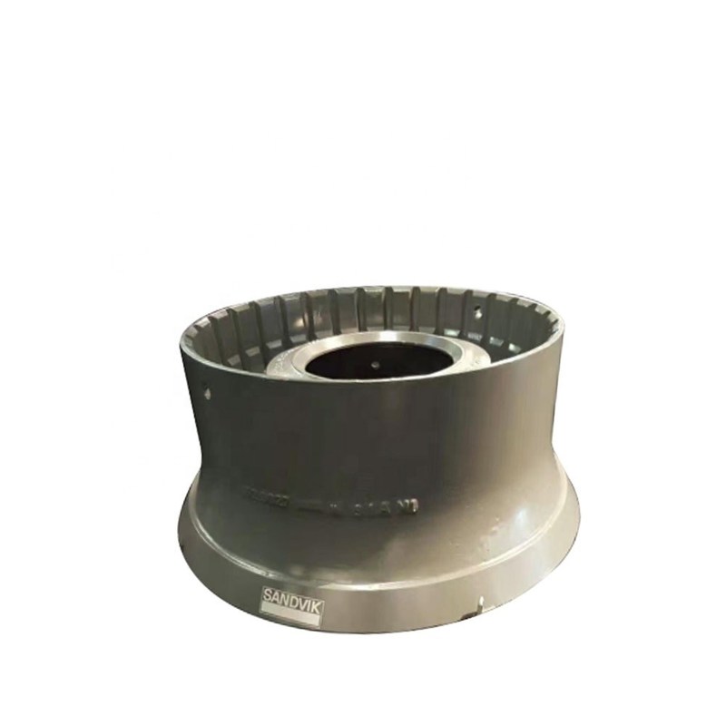 Envasador de cuenco de acero de alto manganeso para trituradora de conos H6800 Durable y resistente al desgaste
