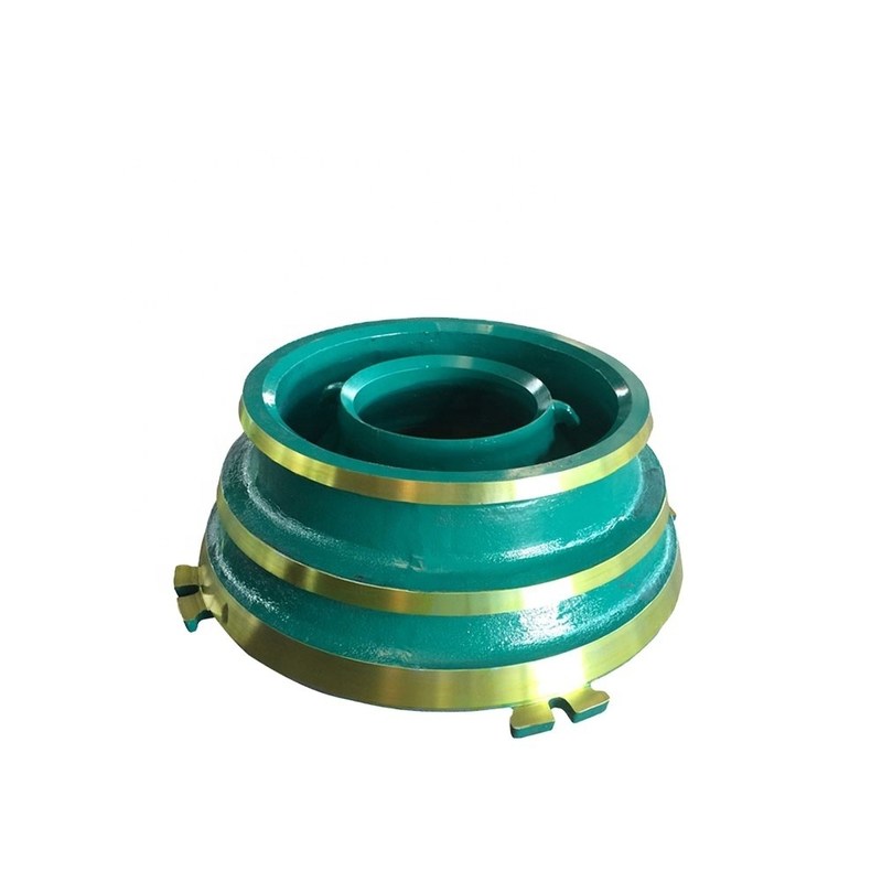 Acero de alto manganeso GP200 cone triturador partes de desgaste manto y cóncavo con competitivo