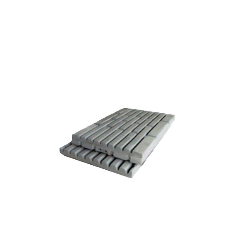 Triturador CJ408 CJ409 Partes de repuesto resistentes al desgaste Placa de mandíbula fija para la minería de energía