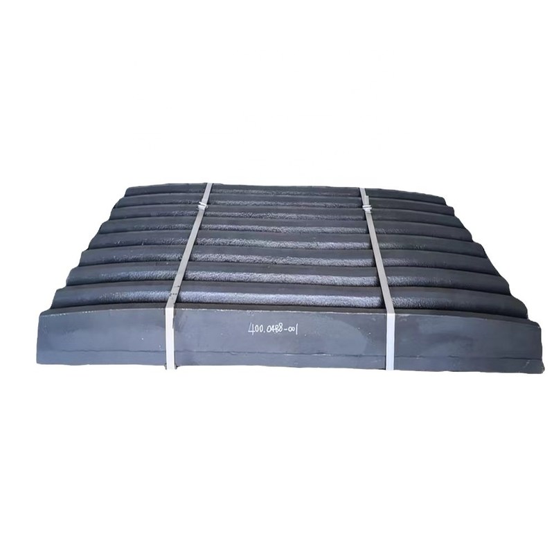 Forja de piezas de triturador de mandíbula CJ412 CJ615 Placa de mandíbula fija con tratamiento de superficie