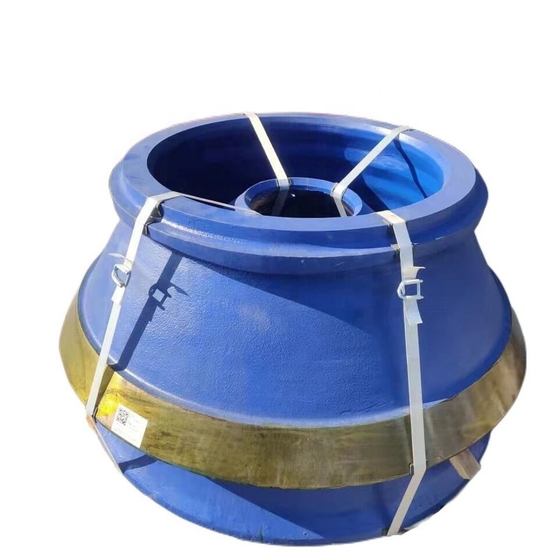 HP100 HP200 HP300 Triturador de cono de acero de alto manganeso piezas de desgaste Cóncavo para la minería